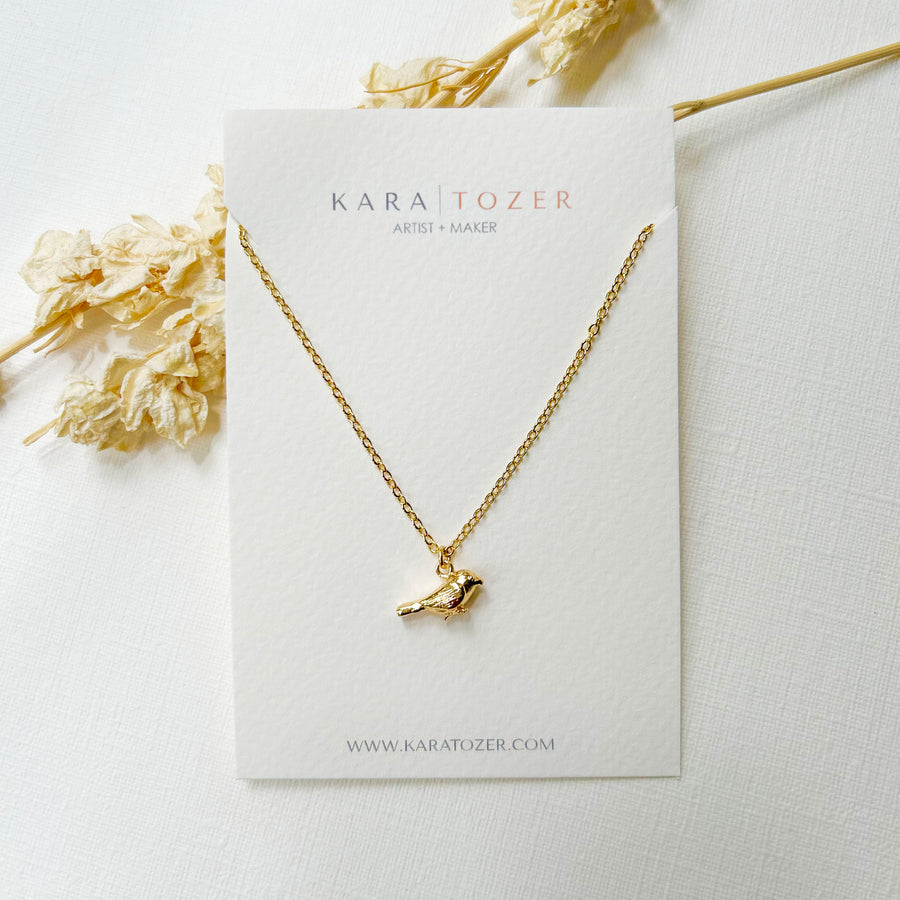 Dainty Bird Necklace