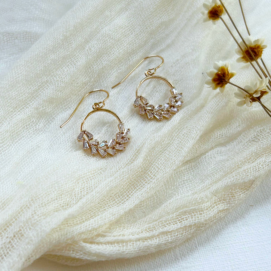 Dainty Occasion CZ Hoops