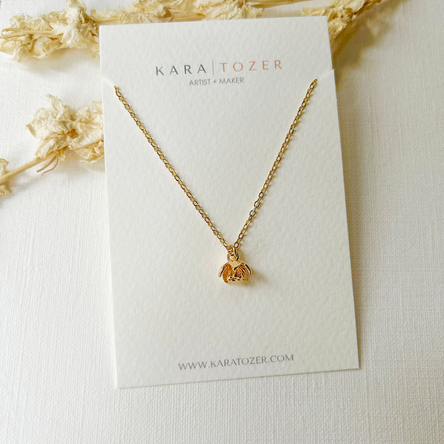 Dainty Floral Necklace