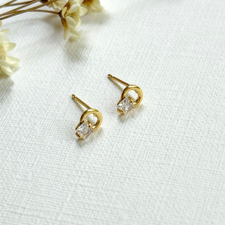 Dainty Geometric Studs