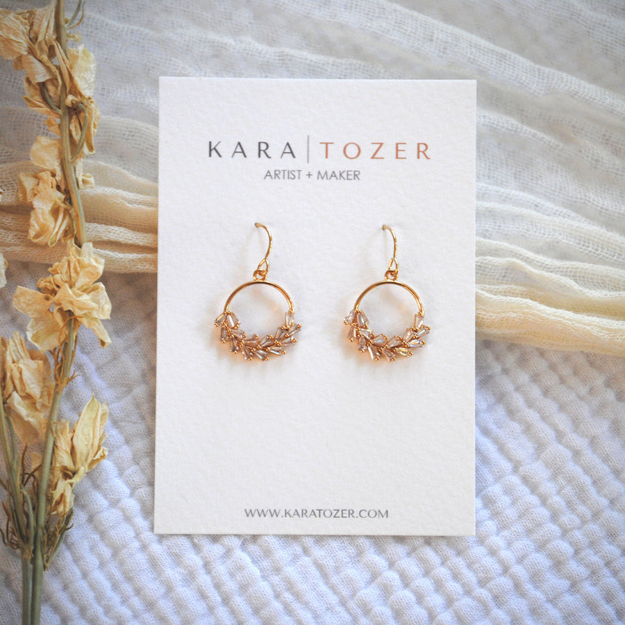 Dainty Occasion CZ Hoops